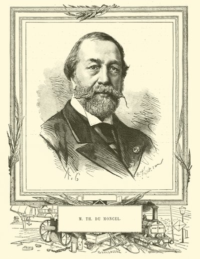 M Thomas Du Moncel da French School